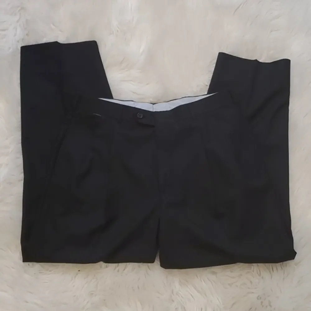 Brooks‎ Brothers Saxxon Madison Wool Pants 35x29